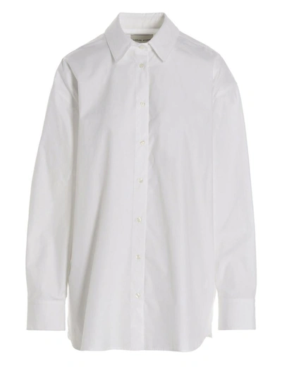 Shop Loulou Studio 'espanto' Shirt In White
