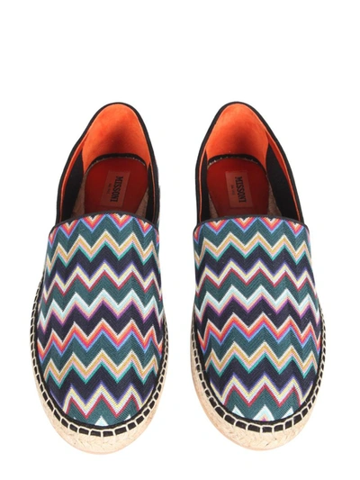 Shop Missoni Low Espadrilles In Multicolour