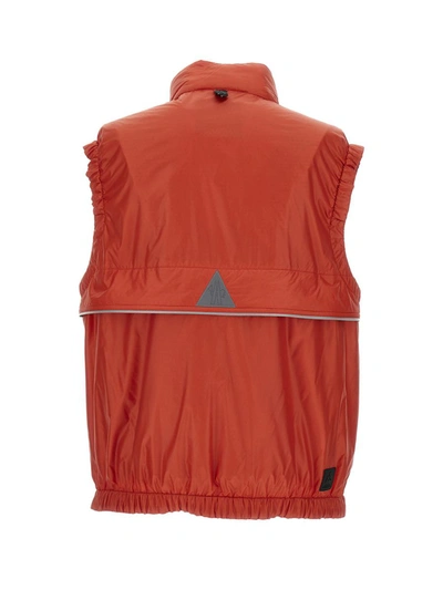 Shop Moncler Grenoble Ollon' Vest In Red