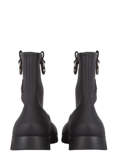 Shop Msgm Rain Boots In Black