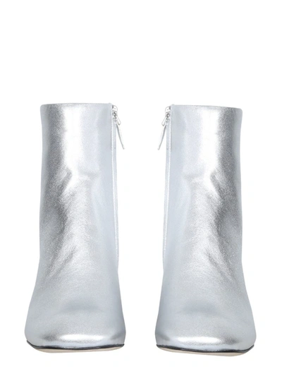 Shop Nicholas Kirkwood 55jj Crystal Boots In Silver