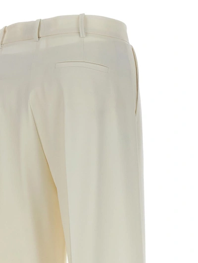 Shop Pinko 'elastic' Pants In White