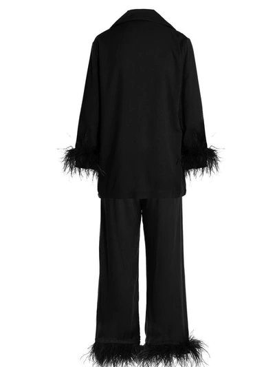 Shop Sleeper 'party Pajama' Suit In Black