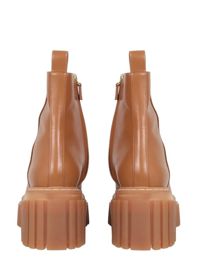 Stella Mccartney Emilie Platform Boot In Buff