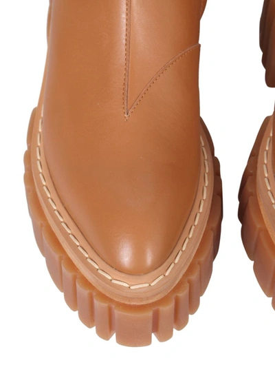 Stella Mccartney Emilie Platform Boot In Buff
