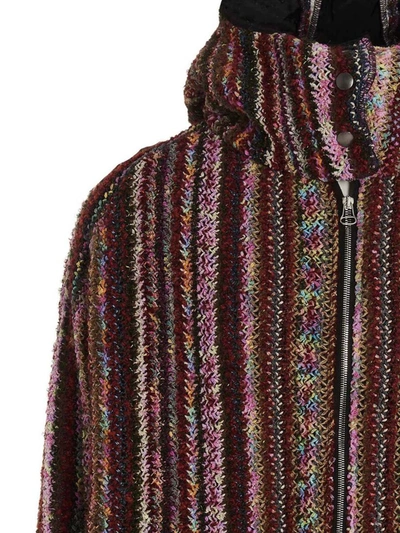 Shop Vitelli 'doomboh' Hooded Jacket In Multicolor