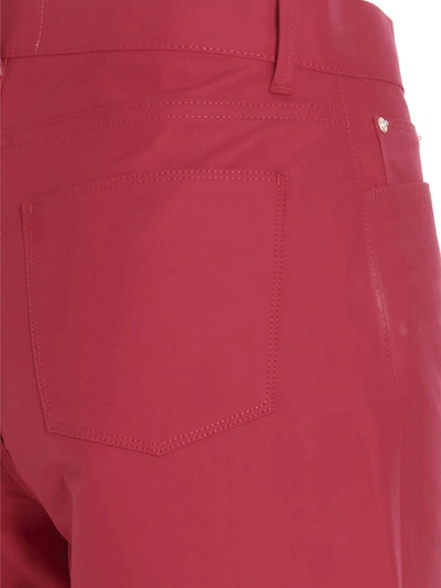 Shop Wandler 'flare' Pants In Fuchsia