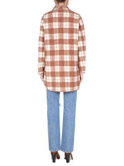 Woolrich "gentry" Coat In Brown