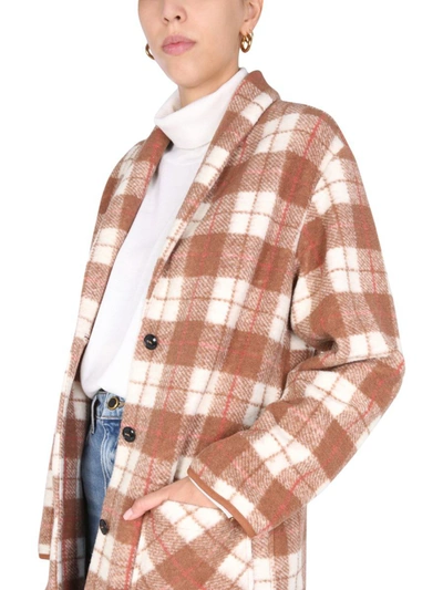 Woolrich "gentry" Coat In Brown