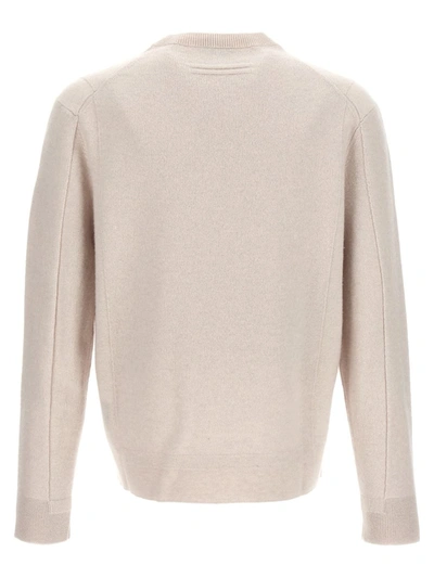 Shop Zegna Cachemire Wool Sweater In Gray