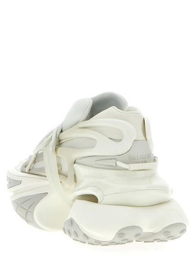 Shop Balmain Unicorn Sneakers White