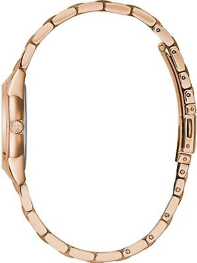 Pre-owned Bulova Rose Gold Womens Analogue Watch Sutton 97p151