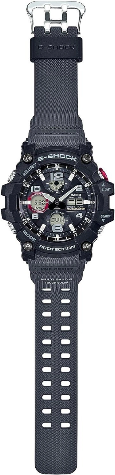 Pre-owned Casio Watch G-shock [domestic Genuine Product] Mudmaster Radio Solar Gwg-100-1a8jf