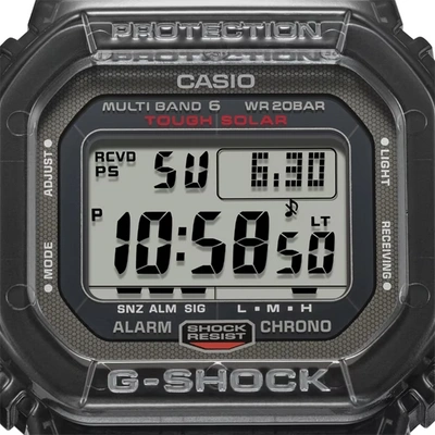 Pre-owned Casio G-shock Gw-s5600u-1jf Black Radio Solar Men's Watch Japan