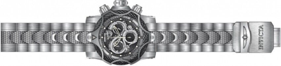 Pre-owned Invicta Reserve 31510 Venom Iii Dragon Swiss Chronograph Black Watch 52.5mm