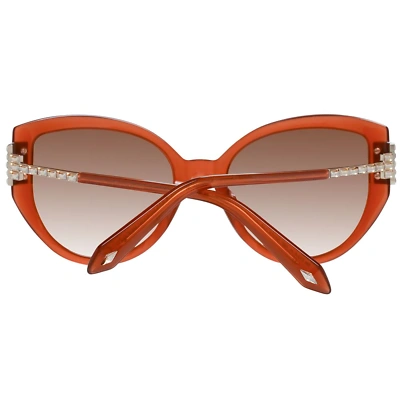 Pre-owned Swarovski Atelier  Brown Women Sunglasses