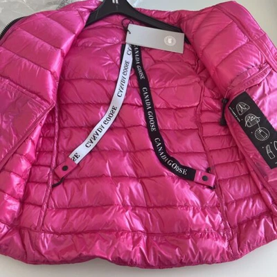 Pre-owned Canada Goose Cypress Down Jacket. Summit Pink. Size Small