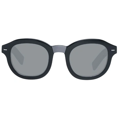 Pre-owned Ermenegildo Zegna Zegna Couture Black Men Sunglasses In Gray