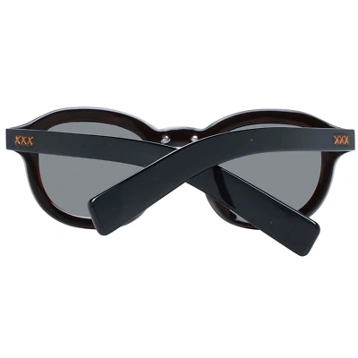 Pre-owned Ermenegildo Zegna Zegna Couture Black Men Sunglasses In Gray