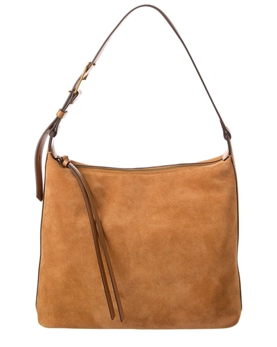Shop Dolce Vita Back Patch Pocket Leather Hobo Bag, Brown