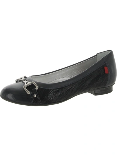 Shop Marc Joseph Park Ave Womens Slip On Flats Shoes In Black