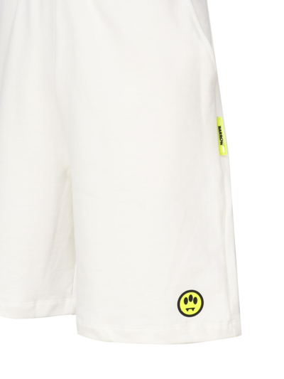 Shop Barrow Bermuda Shorts With Logo In White