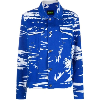 Shop Agr Outerwears In Blue