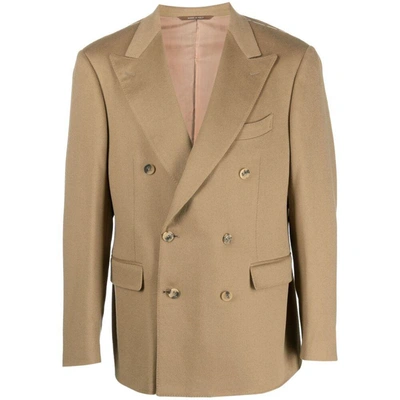 Shop Canali Jackets In Brown