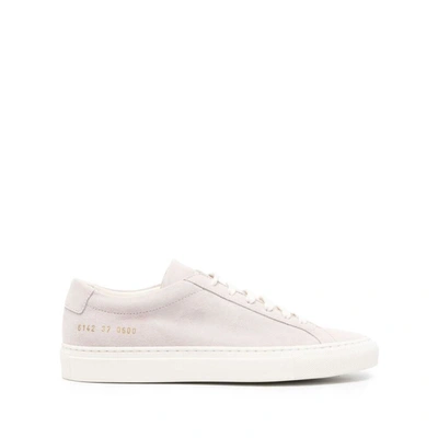 Common Projects Achilles Suede Sneakers In Pink
