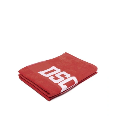 Shop Dsquared2 Beach Towels In Red