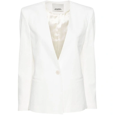 Shop Isabel Marant Jackets In White