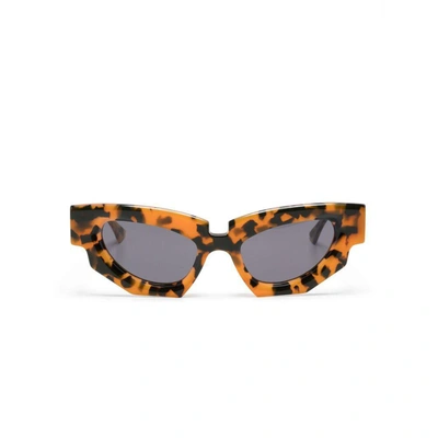Shop Kuboraum Eyewears In Orange/black