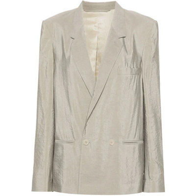 Shop Lemaire Jackets In Grey