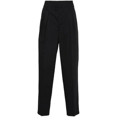 Shop Lemaire Pants In Black