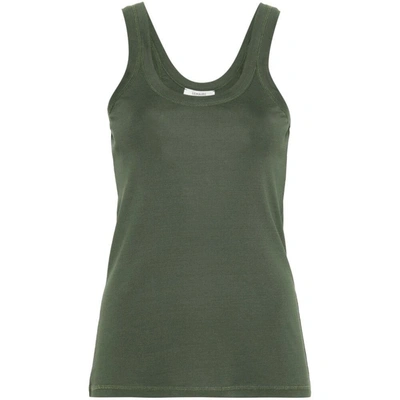 Shop Lemaire Tops In Green