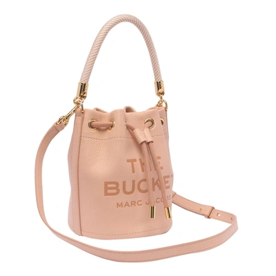 Shop Marc Jacobs The Leather Bucket Bag In 624