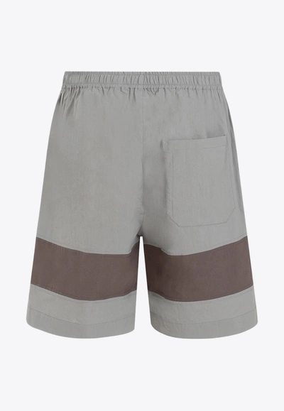 Craig Green Barrel Bermuda Shorts In Gray