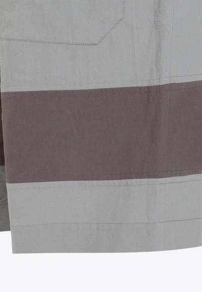 Craig Green Barrel Bermuda Shorts In Gray