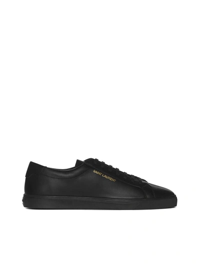 Shop Saint Laurent Sneakers In Black