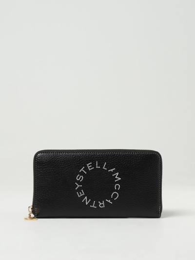 Shop Stella Mccartney Wallet  Woman Color Black