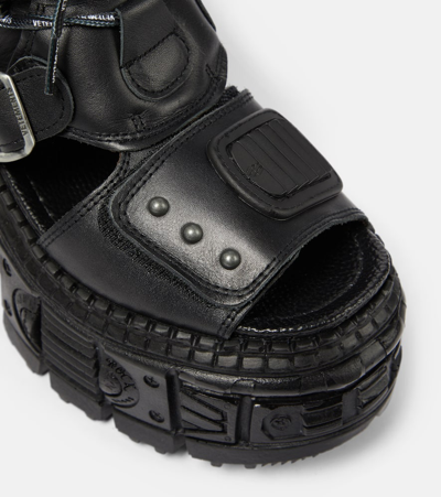 Vetements Black New Rock Edition Gamer Boots In Black