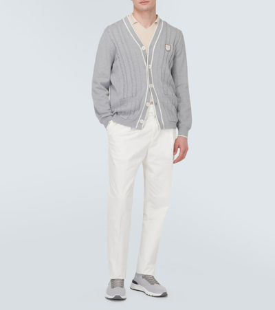 Brunello Cucinelli Sneakers Blacks And Greys In Gray