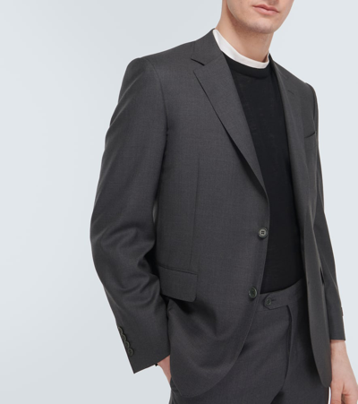 Zegna Wool Sweater In Black