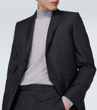 Zegna Turtleneck Sweater In Grey