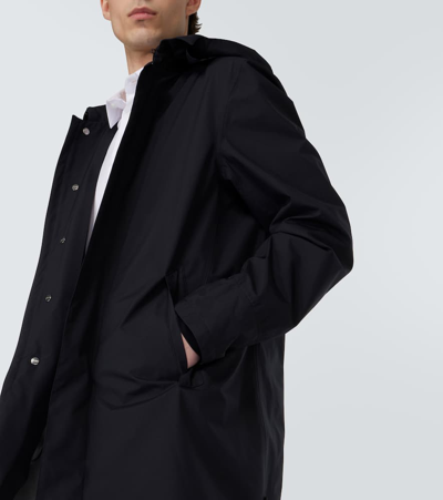Shop Herno Laminar Raincoat In Black