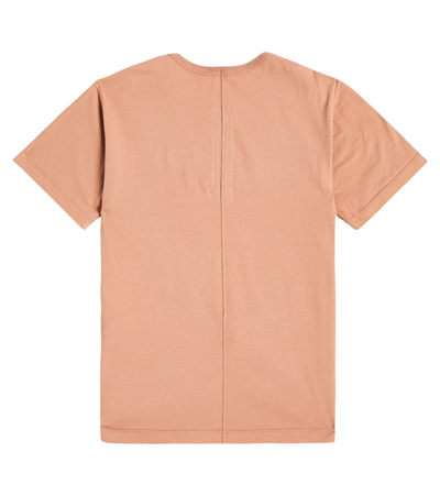 Shop Rick Owens Level T Cotton Jersey T-shirt In Pink