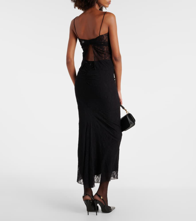 Dolce & Gabbana Lace Top In Black