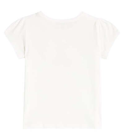 Shop Bonpoint Capricia Printed Cotton Jersey T-shirt In White