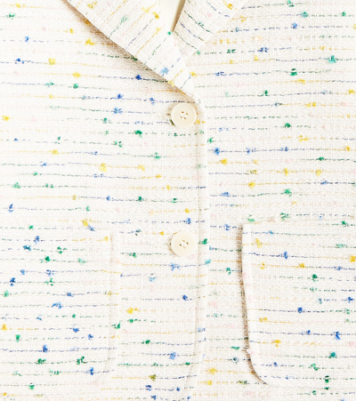 Bonpoint Tomas Cotton-blend Tweed Jacket In Multicoloured