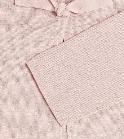 Il Gufo Cotton Cardigan In Pink
